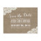 Rustic Wedding Vintage Laced Burlap 