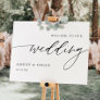 Rustic Welcome To Our Wedding Welcome Sign