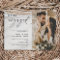 Rustic We're Engaged Photo Engagement Party