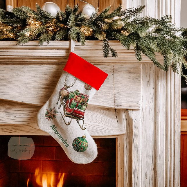 Rustic Western Christmas  Christmas Stocking (Creator Uploaded)