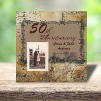 rustic western country 50th wedding anniversary