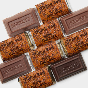 Rustic western country cowboy wedding favor