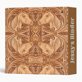 rustic western country leather equestrian horse binder
