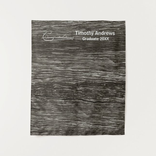 Rustic Western Graduation weathered BD backdrop (Front)