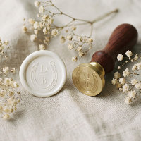 Rustic Western Horseshoe Custom Monogram Wedding