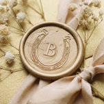 Rustic Western Horseshoe Custom Monogram Wedding Wax Seal Sticker<br><div class="desc">Add a touch of rustic charm and personalization to your special day with our exquisite rustic western horseshoe custom monogram wedding wax seal srtickers. This timeless and Western-style design is perfect for adding a handmade feel to your invitations, favors, and more. Make your wedding truly unforgettable! Hand-drawn artwork by Moodthology...</div>