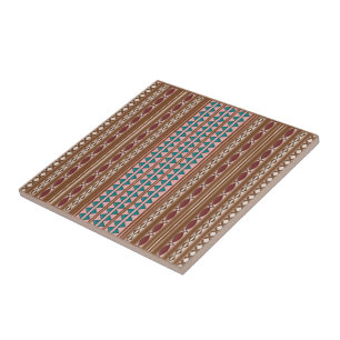 Rustic Western Pattern Ceramic Tile