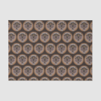 Rustic Western Plains Bison Tissue Paper