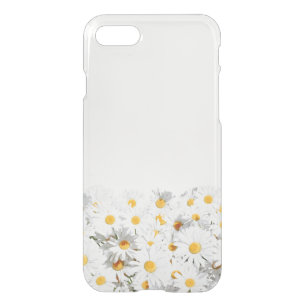 Rustic White Daisy Flowers Country Floral iPhone SE/8/7 Case