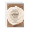 Rustic White Rose and FIligree Wedding Invitation