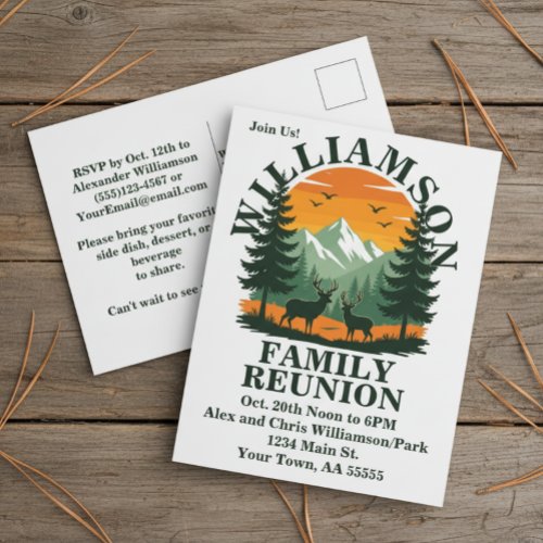 Rustic Wilderness Family Reunion