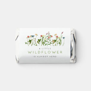 Rustic Wildflower Baby Shower Hershey's Miniatures