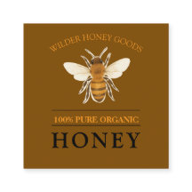 Rustic Wildflower Honeycomb Business Card