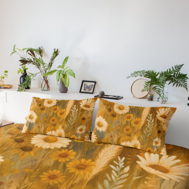 Rustic Wildflower Pattern Pillow Case (Creator Uploaded)