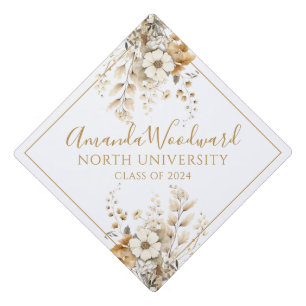 Rustic Wildflowers Cap Toppers