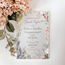 Rustic Wildflowers Floral Wedding