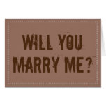 [ Thumbnail: Rustic "Will You Marry Me?" Card ]