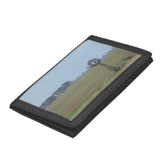 Rustic Windmill Tri-fold Wallet