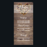 Rustic Wine Cork Menu<br><div class="desc">Rustic wine cork menu template. Customizable. You can change the font, font size, and color as well as text position by clicking the customize it tab.</div>