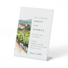 Rustic Winery Landscape Wedding