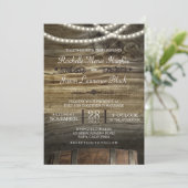 Rustic Winery Wedding Invitation (Standing Front)
