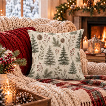 Rustic Winter Botanical Woodland 