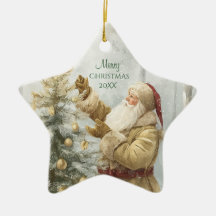 Rustic Winter Father Christmas