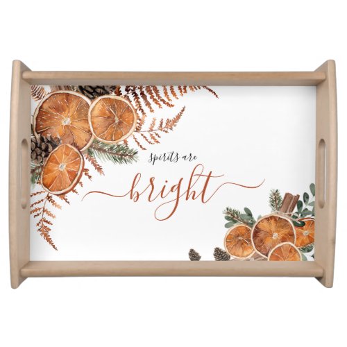 Rustic Winter Holiday Party  Serving Tray