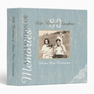 Rustic Wood and Lace Memory Album 3 Ring Binder