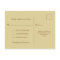 Rustic Wood Barn Gold Orange Leaf Wedding RSVP