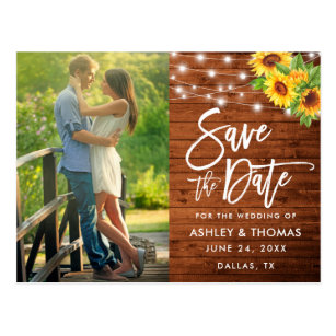 JA1 Colorado Barn Dance Save the Date Postcards