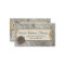 Rustic Wood Button Fabric Flower & Shabby Burlap