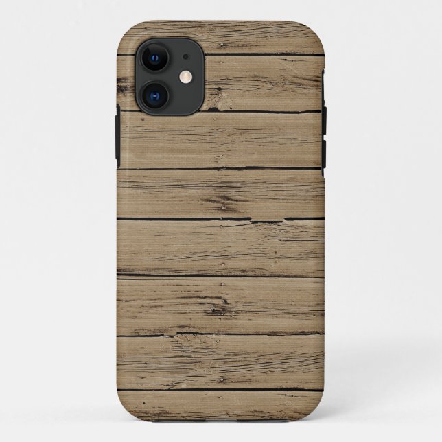 Rustic Wood Case-Mate iPhone Case (Back)