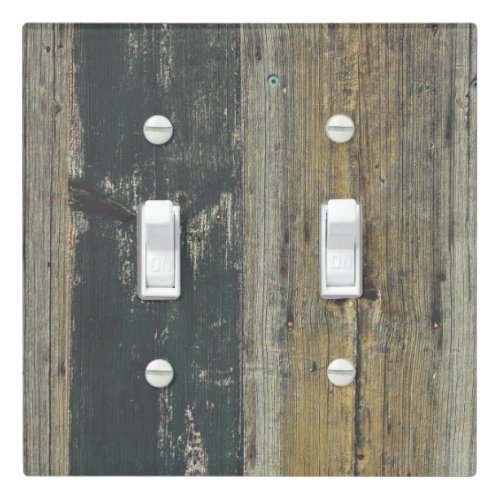 Rustic Wood Cottage Charm Bath  Light Switch Cover