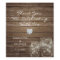 Rustic Wood Country Mason Jars Heart Wedding
