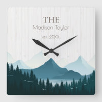 Rustic Wood Custom Family Name