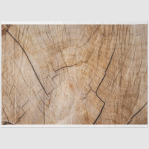 Rustic Wood Decoupage Tissue Paper