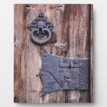 Rustic Wood Door Plaque