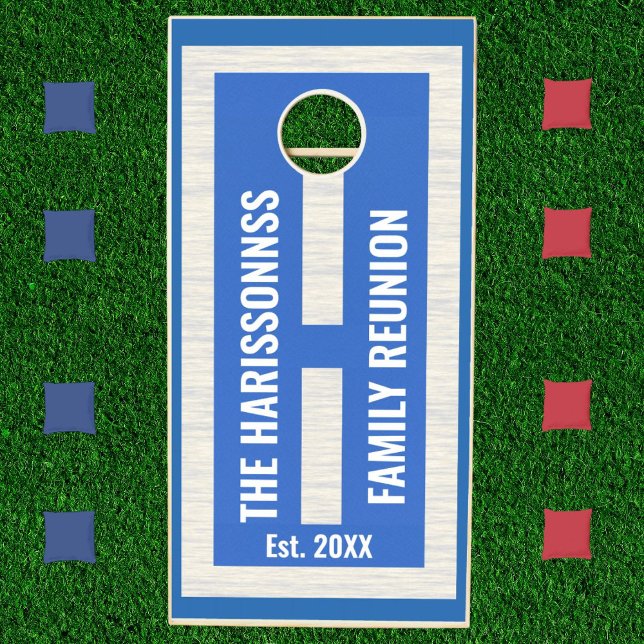 Rustic Wood Family Cornhole Boards Custom DIY Set (Creator Uploaded)