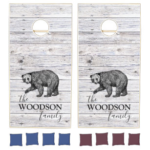 Bears Cornhole set (Official Size) – wernerstyles