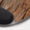 Rustic wood gel mouse pad | Zazzle