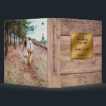 Rustic wood gold bride groom Wedding planner 3 Ring Binder<br><div class="desc">Rustic barn wood gold bride groom Wedding planner 3 ring binder.
You can easily change the text and add your photo at the back.</div>