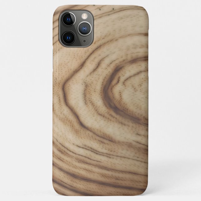 Rustic Wood Grain Minimal Elegant Wedding Case-Mate iPhone Case (Back)