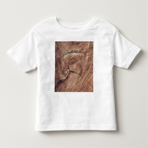 Rustic Wood Grain Texture Design Toddler T_shirt