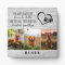 Rustic Wood Hardest Goodbye Pet Memorial 