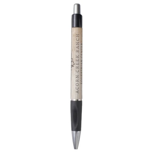 Rustic Wood Horse Equestrian Center Pen