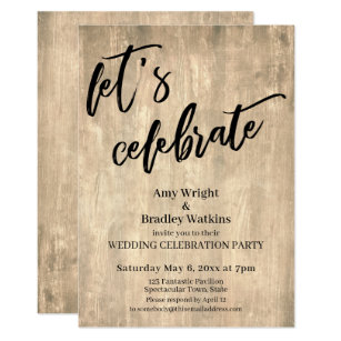 Reception Only Invitations Zazzle