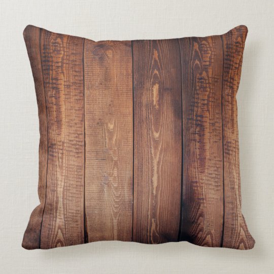 Rustic WoodLook Pillow