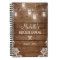 Rustic Wood Look String Lights Lace Recipe Book
