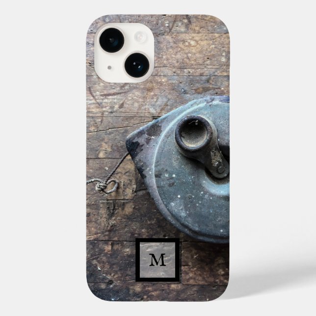 Rustic Wood Masculine Wood iPhone Case (Back)